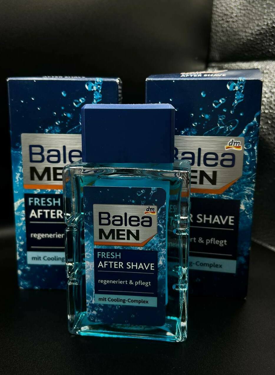 Balea MEN fresh after shave Лосьон после бритья с пантенолом и бисабололом, 100 мл 